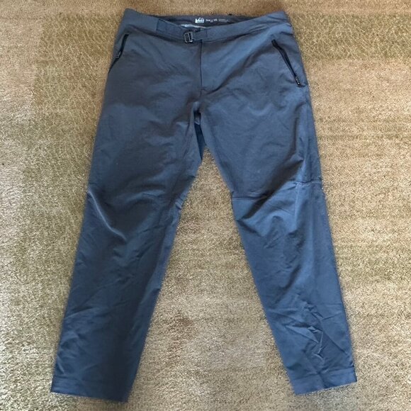 REI Activator Softshell pants with buried belt, 38x30 Men's - Picture 1 of 3